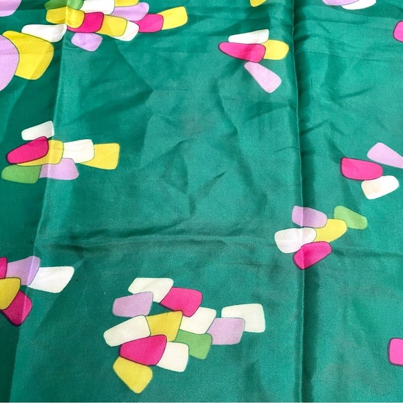 MADE IN JAPAN scarf/wrap w retro YTK midcentury boho vibe - Picture 15 of 16